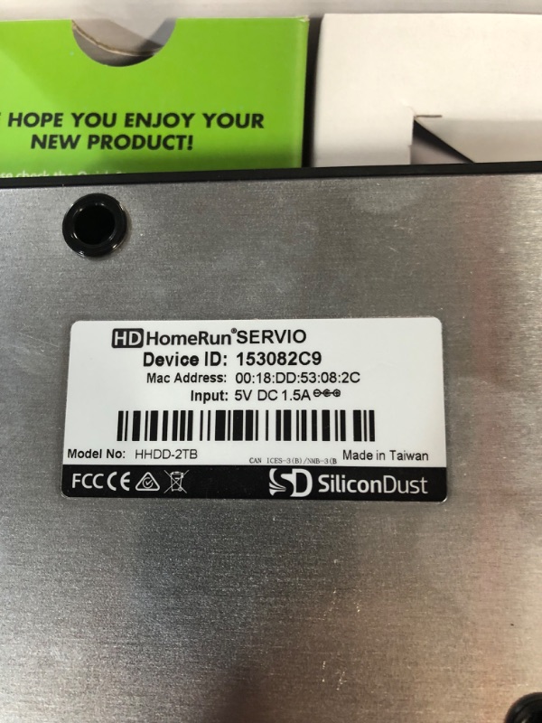 Photo 3 of SiliconDust HDHomeRun Flex 4K ATSC 3.0 NextGen TV: DVR STORAGE EXPANSION