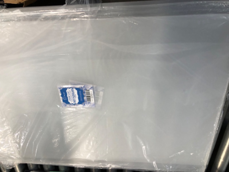 Photo 2 of (2 Pack) 1/8" Thick Clear Acrylic Sheets - 24" x 36" (4-pack?