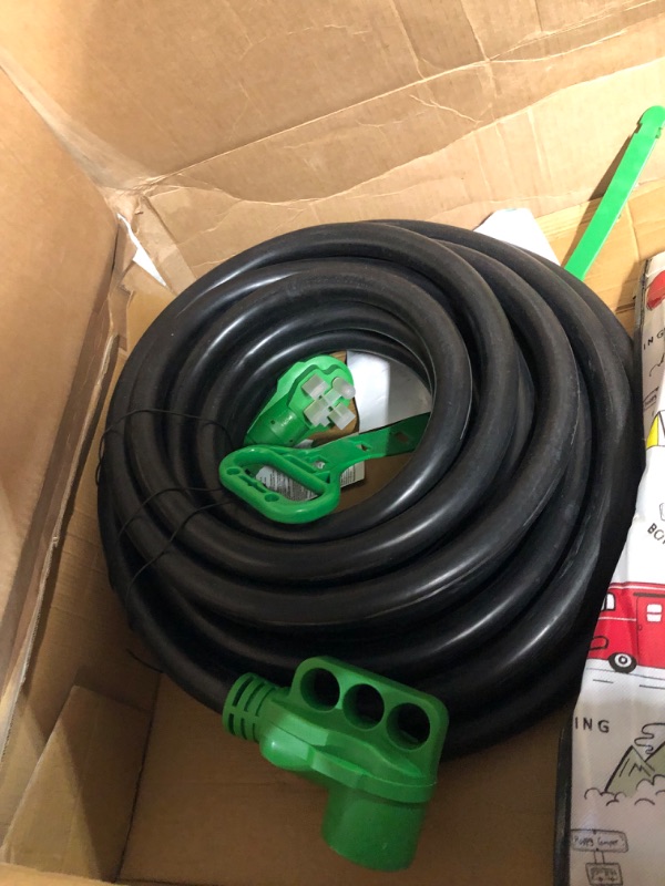 Photo 4 of RVGUARD 50 Amp 50 Foot RV Extension Cord, Green 50 Amp