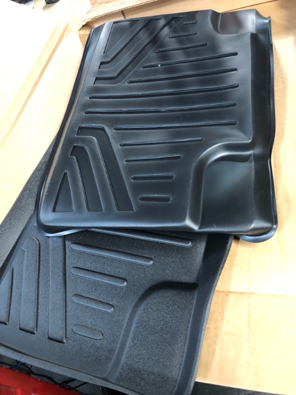 Photo 2 of MAXLINER Floor Mats 2 Row Liner Set Black for 2006-2012 Toyota RAV4