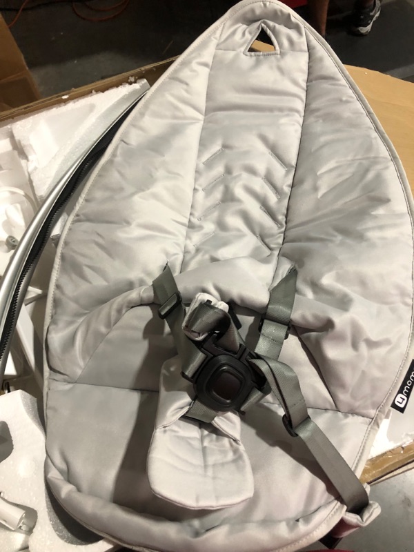 Photo 5 of 4moms MamaRoo Multi-Motion Baby Swing, Bluetooth Baby Swing with 5 Unique Motions, Grey