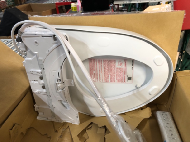 Photo 4 of **PARTS** **MISSING PIECES** TOTO SW3084#01 WASHLET C5 Electronic Bidet Toilet Seat- White