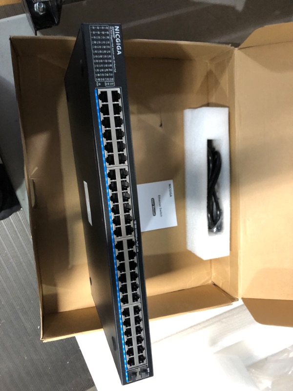 Photo 2 of 48 Port Gigabit PoE Switch Unmanaged with 48 Port IEEE802.3af/at