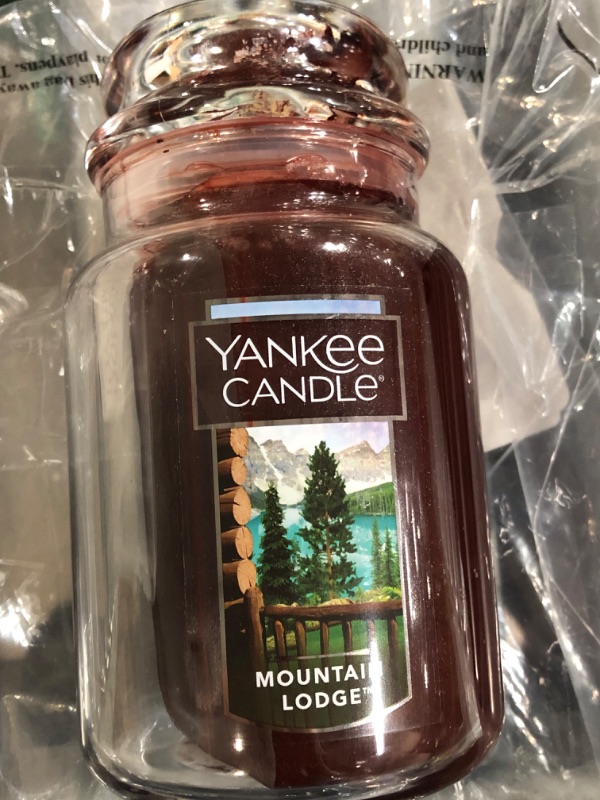 Photo 2 of **SEE NOTES** Yankee Candle Large Classic Jar Candle, Mountain Lodge