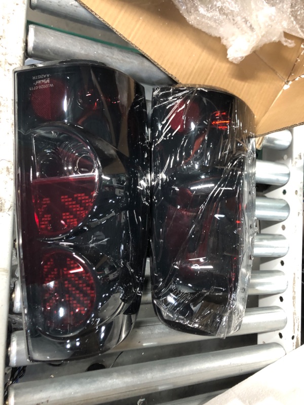 Photo 2 of (USED AND BROKEN FOR PARTS DWVO LED Tail Brake Lights Rear Lamps 