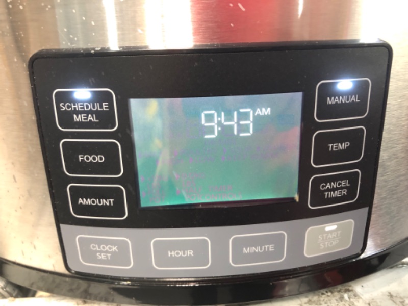 Photo 3 of *DIRTY/USED* crock-pot 2137020 mytime technology, 6-quart programmable slow cooker