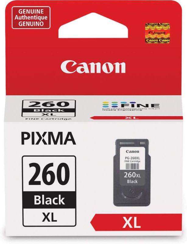 Photo 1 of Canon PG-260 XL Black Ink Cartridge