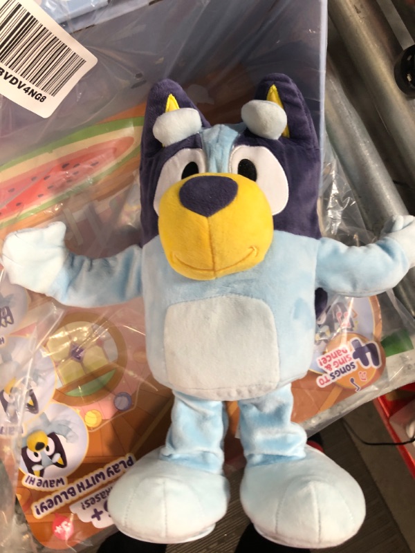 Photo 2 of Bluey Dance and Play 14" Animated Plush 