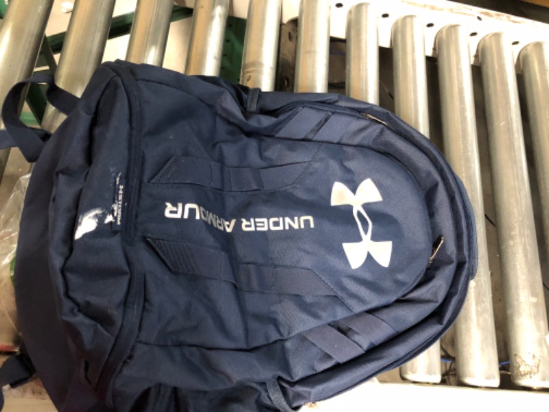 Photo 1 of **SEE NOTES** Under Armour Unisex Hustle 5.0 Backpack Academy Blue 