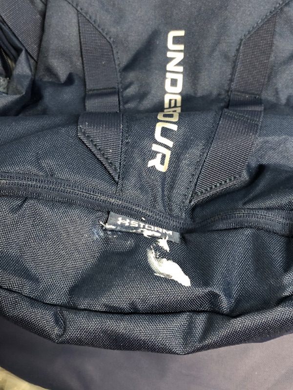 Photo 1 of **SEE NOTES** Under Armour Unisex Hustle 5.0 Backpack Academy Blue 