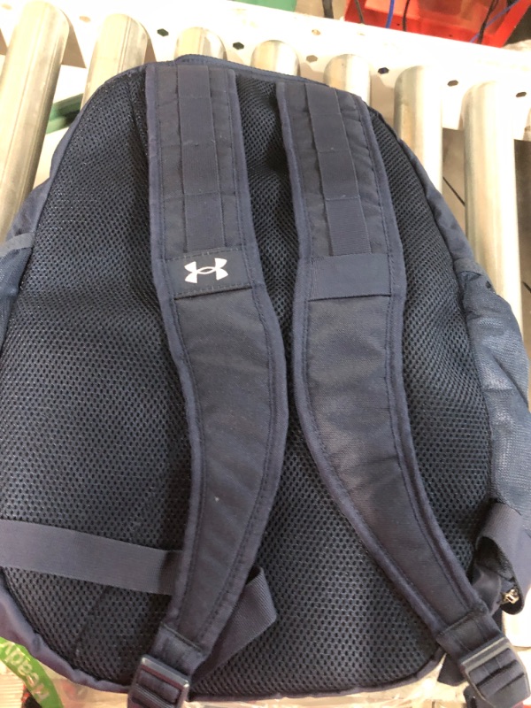 Photo 1 of **SEE NOTES** Under Armour Unisex Hustle 5.0 Backpack Academy Blue 