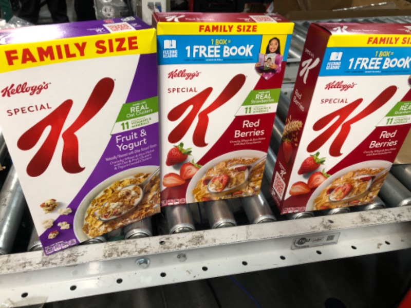 Photo 2 of ** Exp May 15 2024**Kellogg’s Special K Cold Breakfast Cereal (3 Boxes) Variety Pack 