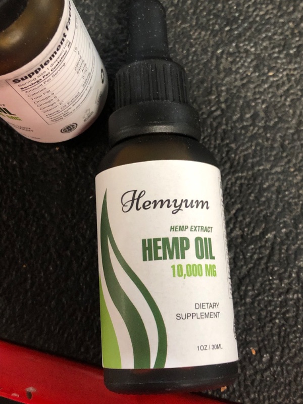 Photo 3 of (4 Pack) Organic Hemp Oil Maximum Strength