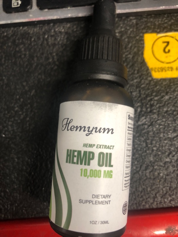 Photo 3 of (4 Pack) Organic Hemp Oil Maximum Strength