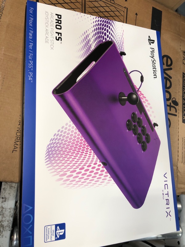 Photo 2 of Victrix by PDP Pro FS Arcade Fight Stick for PlayStation 5 - Purple Pro FS Purple