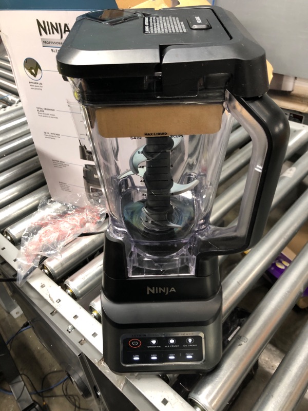 Photo 1 of Ninja BN701 Professional Plus Bender, 1400 Peak Watts, 3 Functions for Smoothies, Frozen Drinks & Ice Cream with Auto IQ, 72-oz.* Total Crushing Pitcher & Lid, Dark Grey 72 oz. Pitcher (64 oz max liquid capacity)