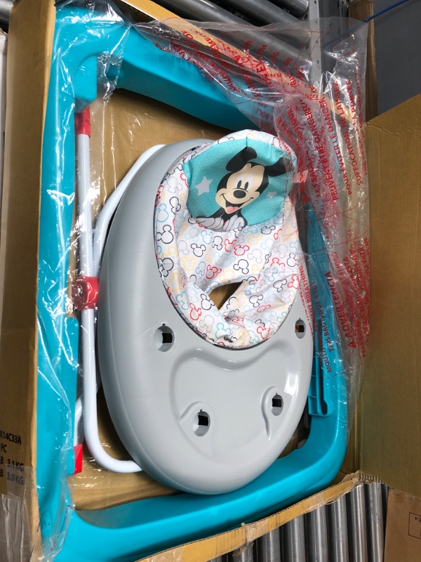 Photo 5 of Bright Starts Mickey Mouse Tiny Trek Walker, Original Bestie, 2-in-1 Walker Ages 6 Months * SEE NOTES *