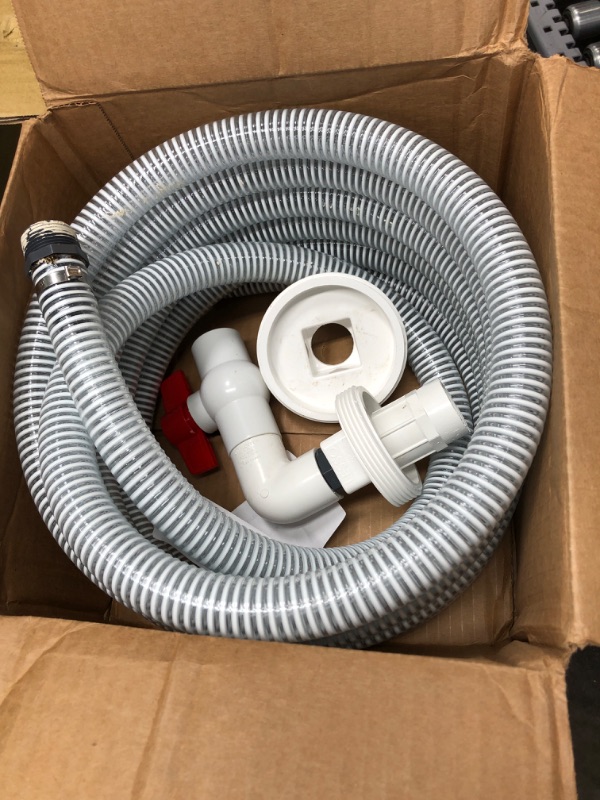 Photo 2 of Clean Dump (CDHV-20) 20 Foot Length Discharge Hose with Drip Proof Valve