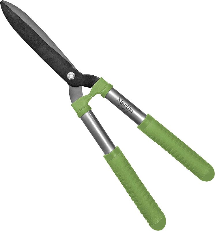 Photo 1 of Martha Stewart MTS-LH2GS Long Handle Steel 2-Inch Garden Hedge Shears with Non-Stick Blades
