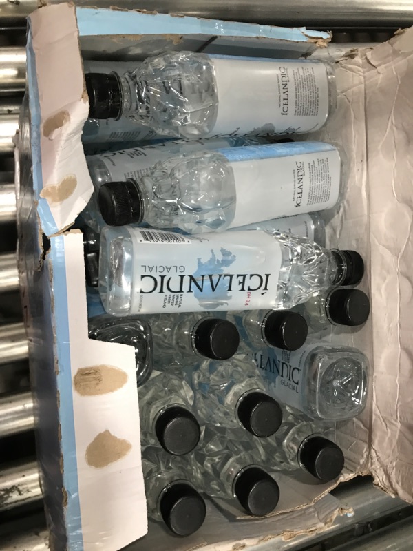 Photo 1 of Icelandic Glacial Natural Spring Alkaline Water, 16.9 Fl Oz (Pack of 24)
