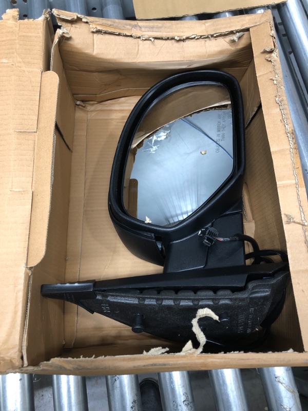 Photo 1 of Dorman 955-1481 Passenger Side Power Door Mirror - Heated / Folding Compatible with Select Cadillac / Chevrolet / GMC Models, Black
