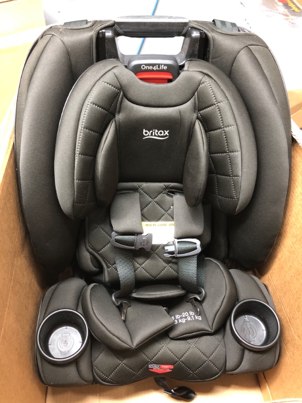 Photo 2 of Britax One4Life ClickTight All-in-One Car Seat, Black Diamond