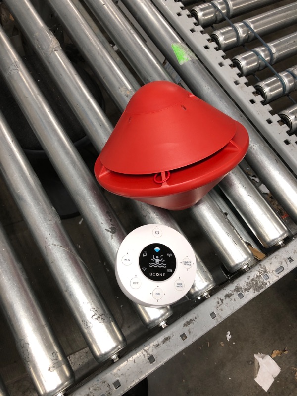 Photo 2 of **PARTS ONLY**
BCone Smart Floating Pool Safety Alarm System, Compatible with Alexa and Google Assistant, Wi-Fi Connectivity