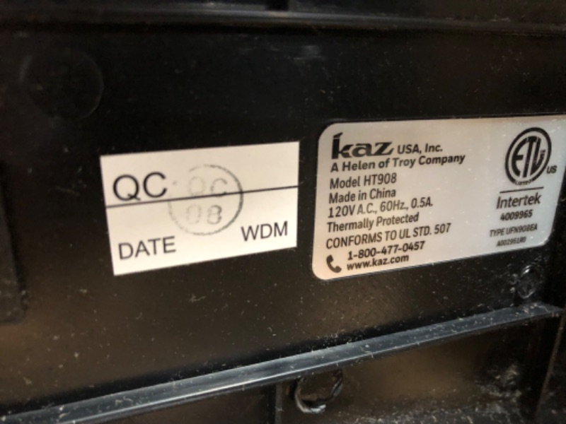 Photo 4 of 12 in. 3 Speed Whole Room Circulator Floor Fan