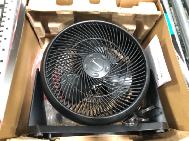 Photo 6 of 12 in. 3 Speed Whole Room Circulator Floor Fan