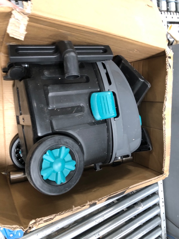 Photo 5 of ***MISSING PARTS***Kenmore KW3050 Wet Dry Canister Vac 4 Gallon 5 Peak HP 2-Stage Motor Shop Vacuum Cleaner with Washable HEPA Filter & Dust Bags for Hard Floor & Carpet, Black