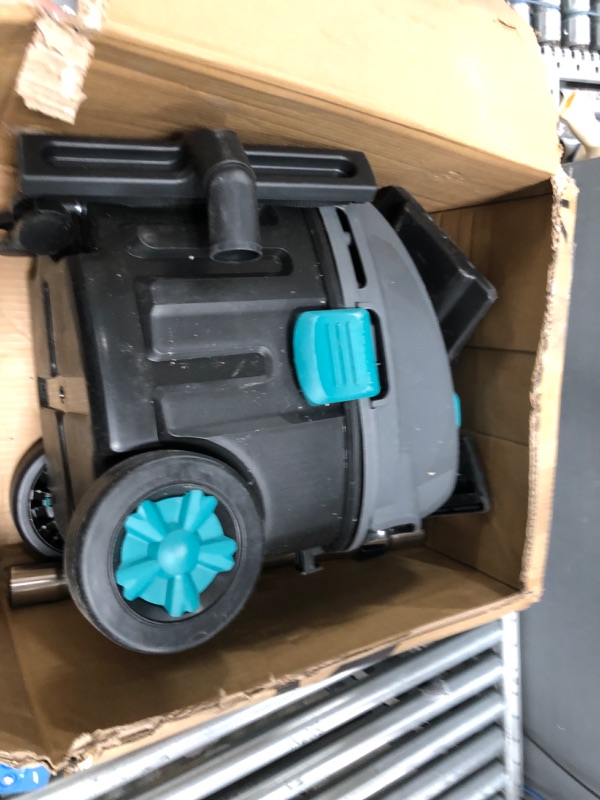 Photo 2 of ***MISSING PARTS***Kenmore KW3050 Wet Dry Canister Vac 4 Gallon 5 Peak HP 2-Stage Motor Shop Vacuum Cleaner with Washable HEPA Filter & Dust Bags for Hard Floor & Carpet, Black