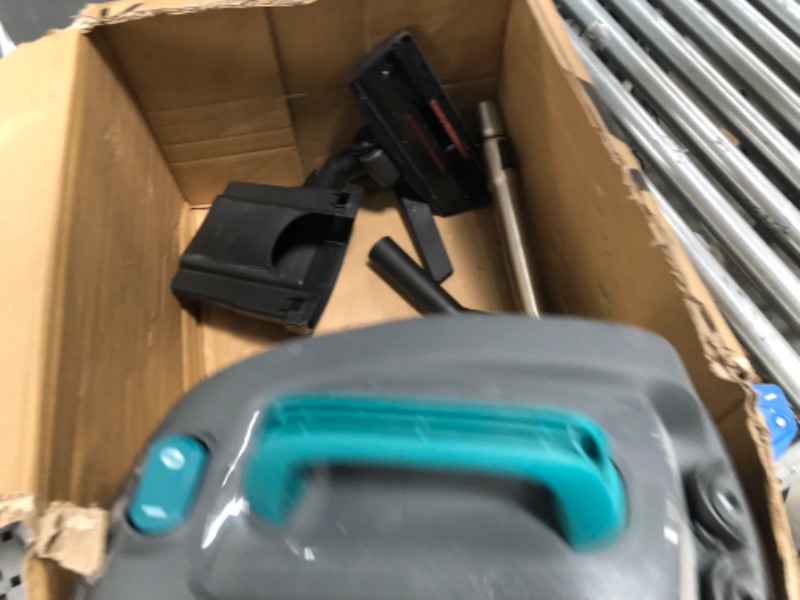 Photo 4 of ***MISSING PARTS***Kenmore KW3050 Wet Dry Canister Vac 4 Gallon 5 Peak HP 2-Stage Motor Shop Vacuum Cleaner with Washable HEPA Filter & Dust Bags for Hard Floor & Carpet, Black