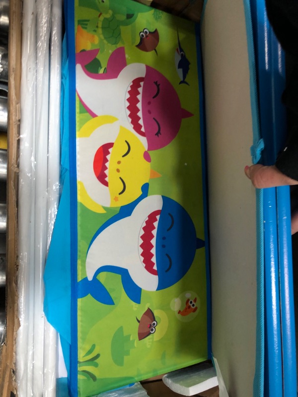 Photo 3 of Baby Shark Design & Store 6 Bin Toy Storage Organizer by Delta Children Toy Organizer