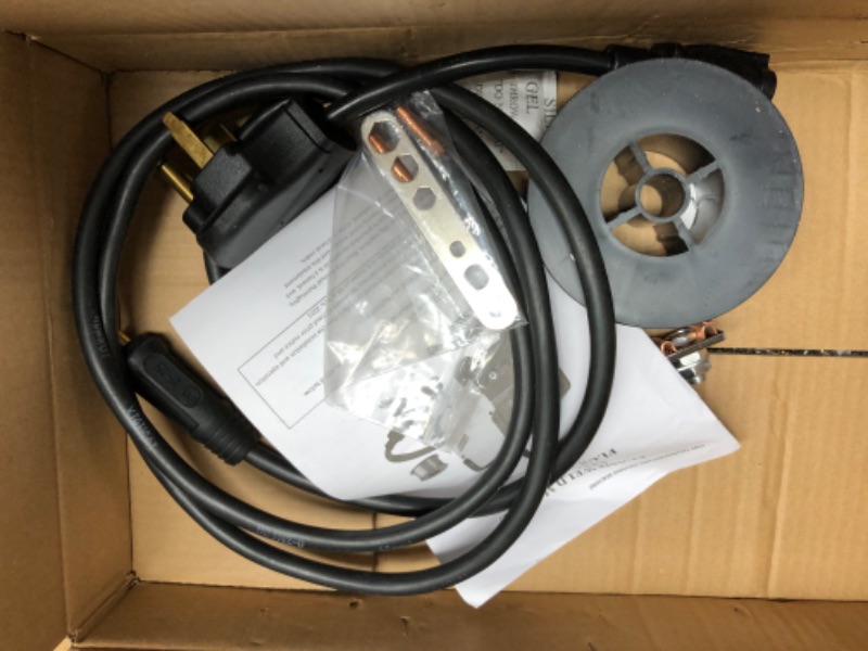 Photo 1 of Flameweld MIG Welder Machine - MIG145FX 145Amps Gasless Flux Core MIG Welder with IGBT Inverter, 110/220V Dual Voltage Welding Machine