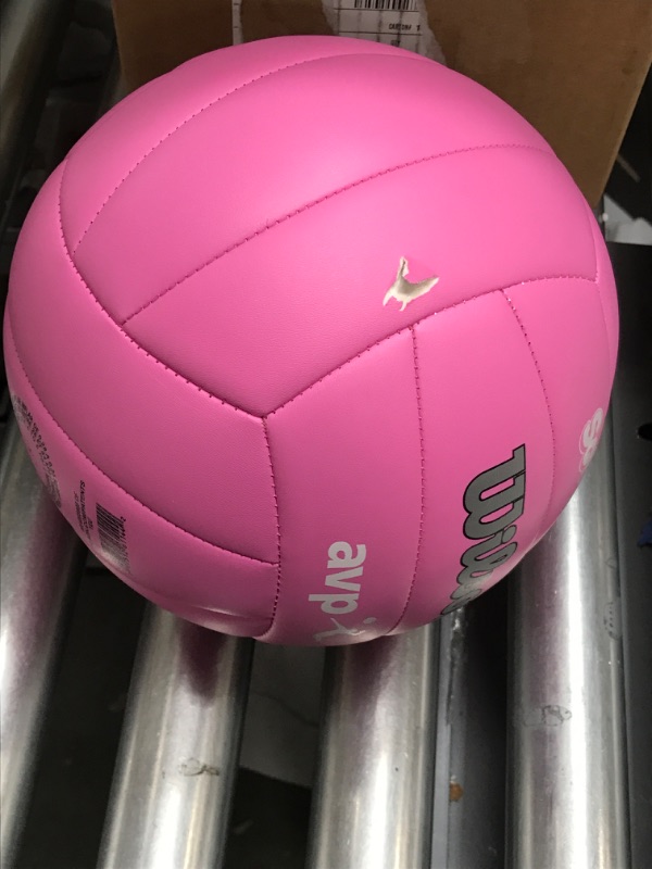 Photo 2 of **MINOR TEAR SEE PICTURE**WILSON AVP Soft Play Volleyball - Official Size AVP Soft Play Pink