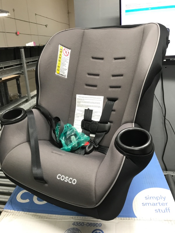 Photo 2 of Cosco Onlook 2-in-1 Convertible Car Seat, Rear-Facing 5-40 pounds and Forward-Facing 22-40 pounds and up to 43 inches, Black Arrows