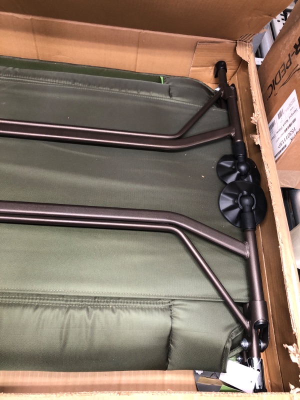 Photo 2 of **SEE NOTES**
TIMBER RIDGE Folding Camping Cot- Green