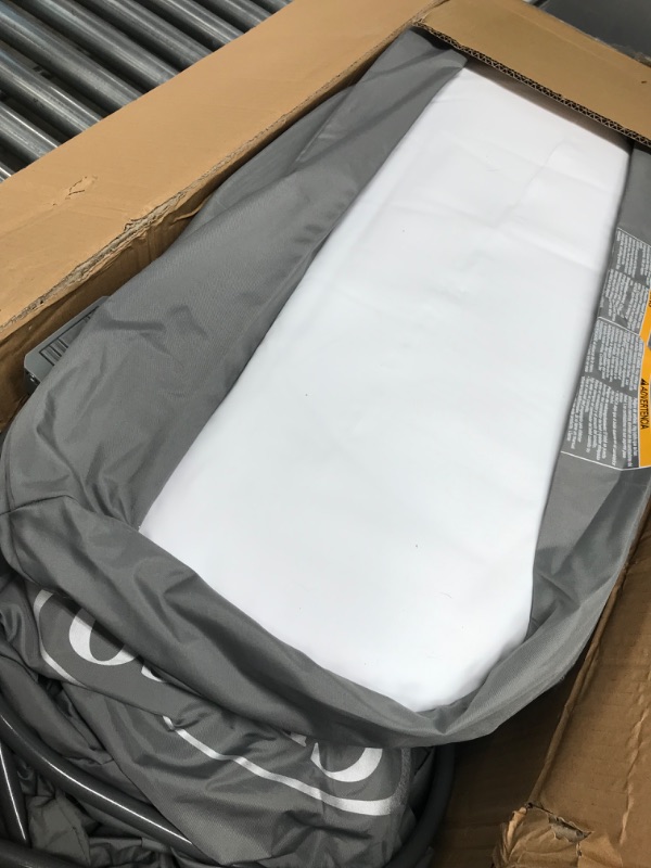 Photo 1 of Graco Pack 'n Play Travel Dome LX Playard | Includes Portable Bassinet, Full-Size Infant Bassinet, and Diaper Changer, Leyton

