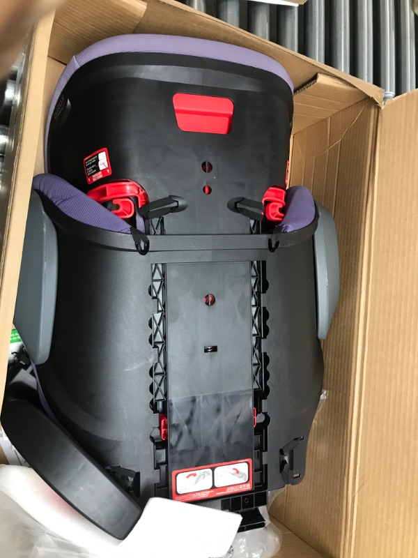 Photo 2 of Britax Highpoint Backless Belt-Positioning Booster Seat, SafeWash Purple Ombre