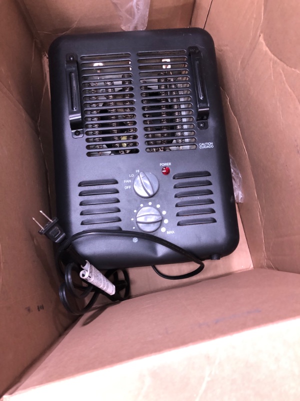 Photo 2 of Comfort Zone CZ799BK3 Milkhouse Utility Heater