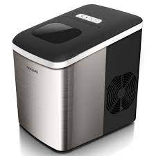 Photo 1 of **MINOR WEAR & TEAR**Frigidaire 26lb. Countertop Portable Ice Maker EFIC121-SS, Stainless Steel
