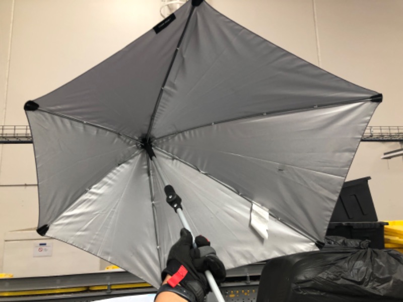 Photo 3 of **MINOR WEAR & TEAR**Sport-Brella Versa-Brella SPF 50+ Adjustable Umbrella with Universal Clamp Regular Gray