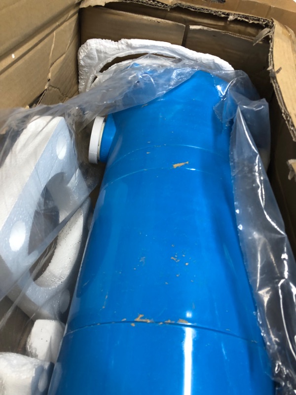 Photo 1 of VEVOR Cartridge Pool Filter, 100Sq. Ft Filter Area Inground Pool Filter,Above Ground Swimming Pool Cartridge Filter System w/Polyester Cartridge,Corrosion-proof,Auto Pressure Relieve,2 Unions Included