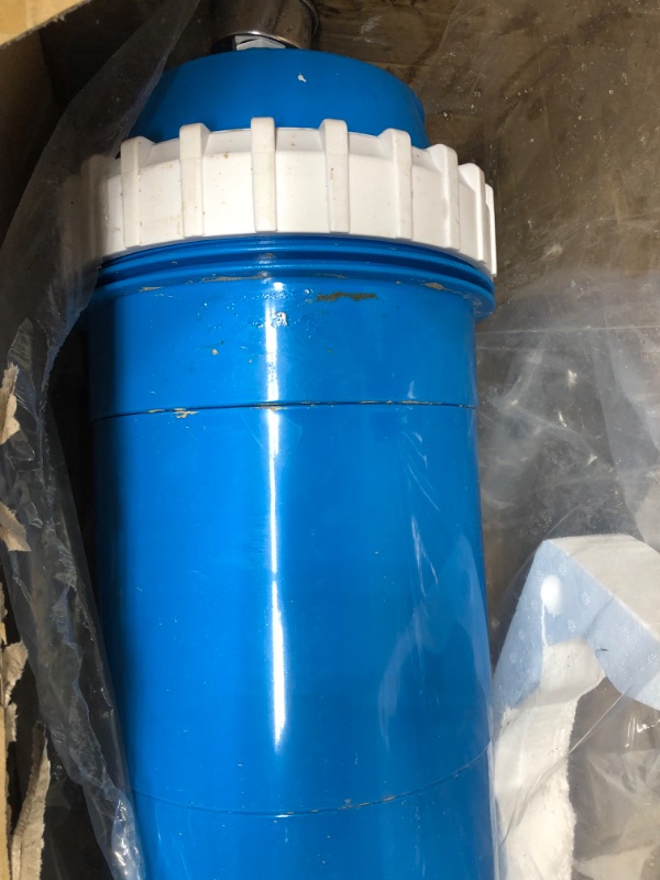 Photo 1 of VEVOR Cartridge Pool Filter, 100Sq. Ft Filter Area Inground Pool Filter,Above Ground Swimming Pool Cartridge Filter System w/Polyester Cartridge,Corrosion-proof,Auto Pressure Relieve,2 Unions Included