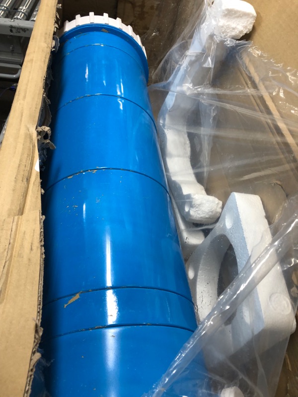 Photo 1 of VEVOR Cartridge Pool Filter, 100Sq. Ft Filter Area Inground Pool Filter,Above Ground Swimming Pool Cartridge Filter System w/Polyester Cartridge,Corrosion-proof,Auto Pressure Relieve,2 Unions Included