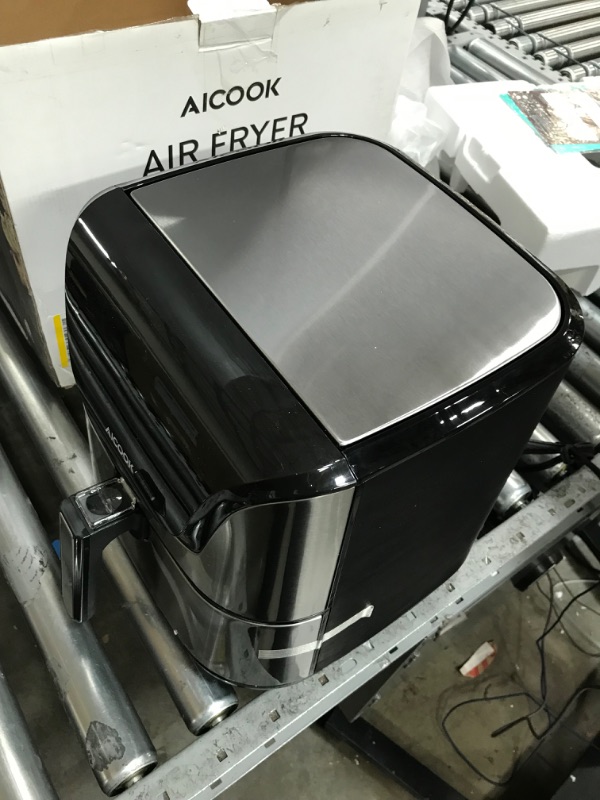 Photo 2 of AICOOK Air fryer 5.8QT, dishwasher-safe, 40 recipe, roasting, baking, grilling

