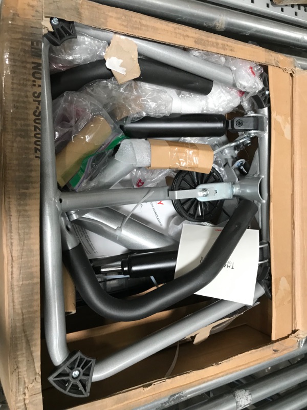 Photo 3 of ***MISSING PARTS***Sunny Health & Fitness Twisting Stair Stepper Machine with Handlebar and Digital Display Twist Stepper