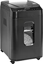 Photo 1 of Amazon Basics 150 Sheet Autofeed Micro Cut Paper Shredder, Black