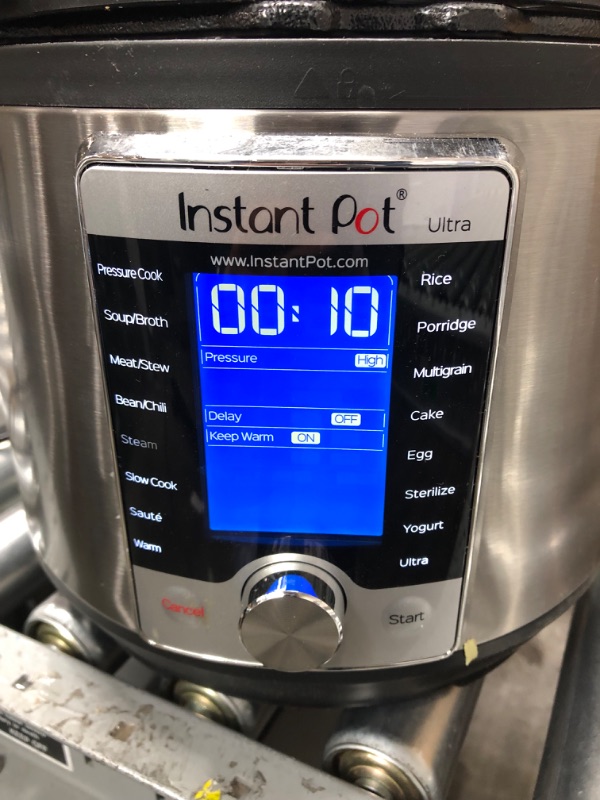 Photo 5 of 
Instant Pot Ultra, 10-in-1 Pressure Cooker, Slow Rice Cooker, Yogurt /Cake Maker, Egg Cooker, Sauté, and more, Includes Free App with over 1900 Recipes....