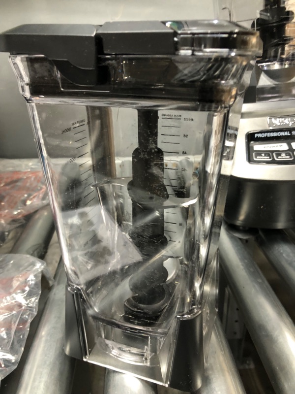 Photo 5 of **PARTS ONLY**
Ninja BL770 Mega Kitchen System, 1500W, 4 Functions for Smoothies, Processing, Dough, Drinks & More, with 72-oz.* Blender Pitcher, 64-oz. Processor Bowl, (2) 16-oz. To-Go Cups & (2) Lids, Black BL770 Black